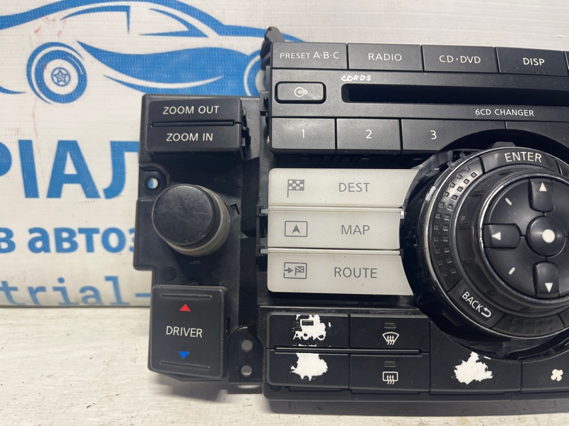 Панель управления радио и климатом FX 2002-2008 S50 3.5 бензин VQ35DE