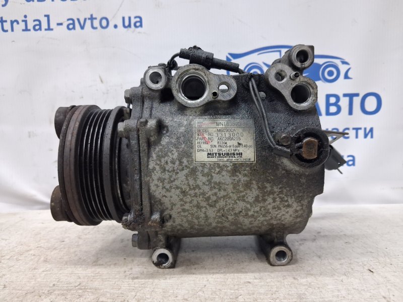 Запчасть компрессор кондиционера Mitsubishi Lancer 2003-2009 9 1.6 Бензин 4G18 MN185570 Б/У Компрессор кондиционера Mitsubishi Lancer 2003-2009 9 1.6 Бензин 4G18 MN185570 Б/У