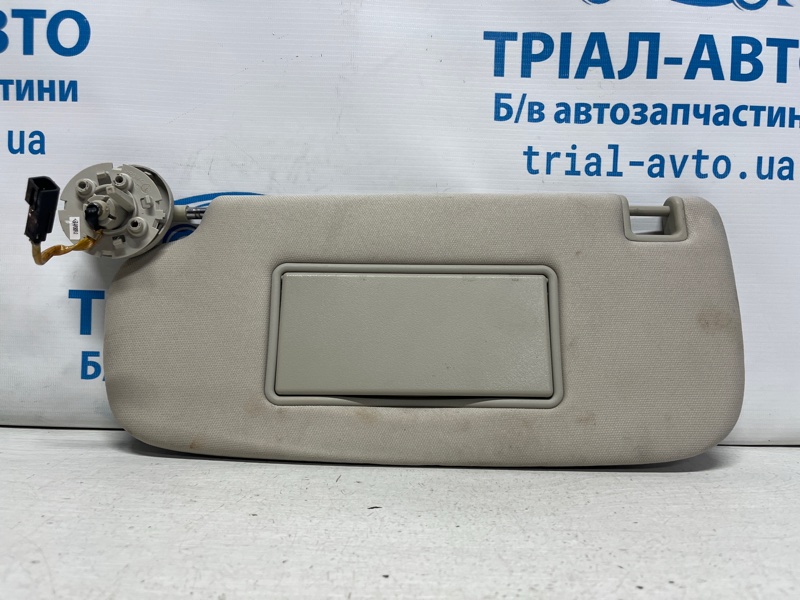 Козырек солнцезащитный левый Jeep Grand Cherokee 2010-2022 WK2 3.6 бензин ERB 1LS25HDAAD Б/У