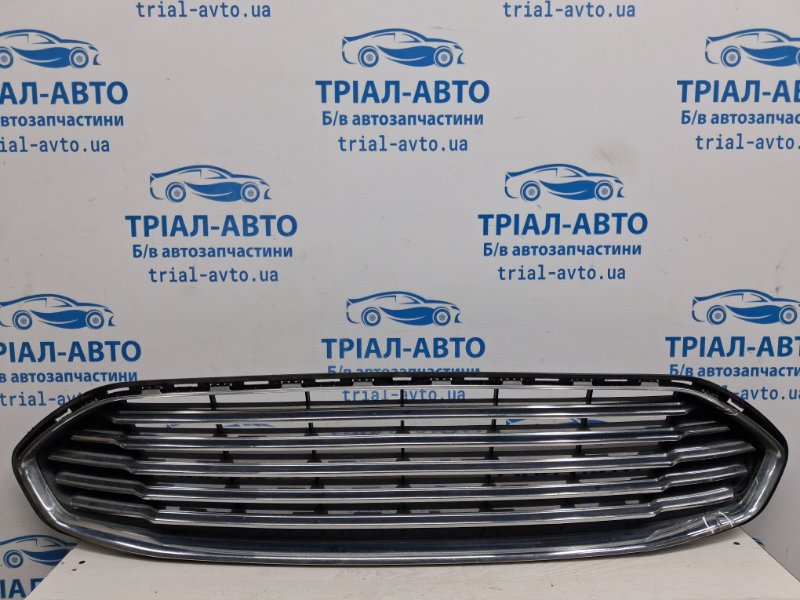 Запчасть решетка бампера центральная Ford Fusion USA 2013-2020 2 1.5 бензин ENUN0 DS7Z8200BA Б/У Решетка бампера центральная Ford Fusion USA 2013-2020 2 1.5 бензин ENUN0 DS7Z8200BA Б/У