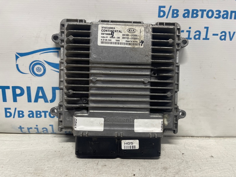 Блок управления двигателем Kia Sorento 2009-2021 XM 2.4 бензин G4KJ 391032GBK1 Б/У
