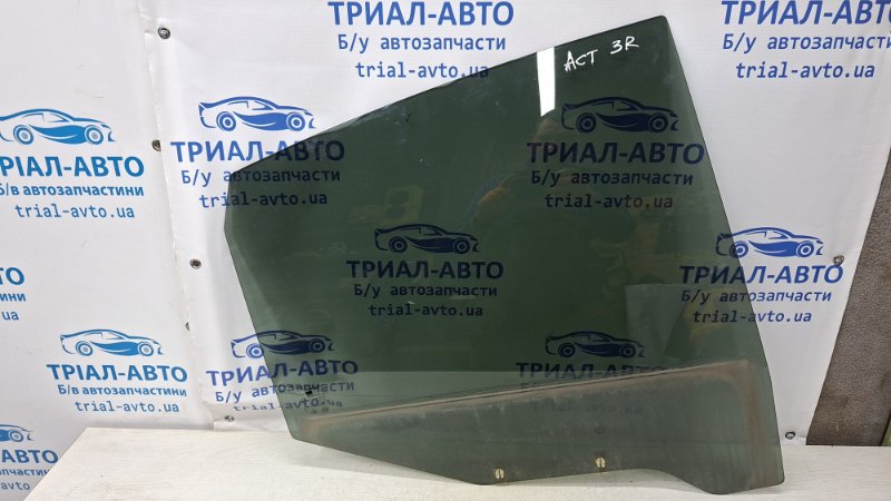Стекло двери заднее правое SsangYong Actyon 2005-2010 CJ 2.0 diesel D20DT 7338631010 Б/У
