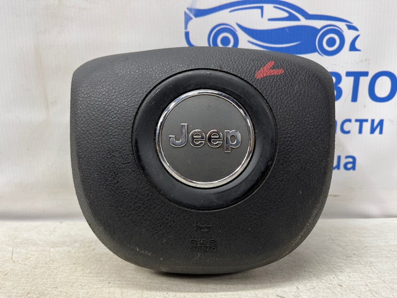Подушка безопасности в руль Jeep Cherokee 2013-2019 KL 2.4 бензин ED6 6QW37DX9AB Б/У