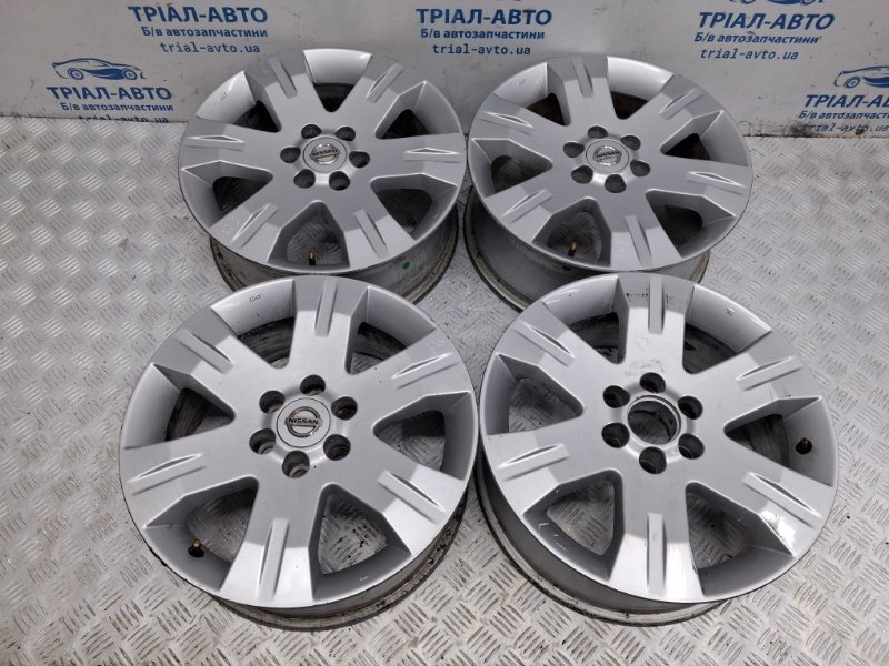 Диски титан комплект R17 Nissan Pathfinder 2004-2014 R51 2.5 Diesel YD25DDTI 40300EB610 Б/У