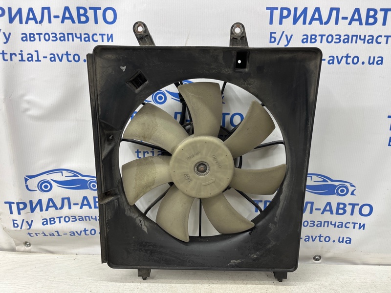 Диффузор с вентилятором радиатора Honda Accord 2002-2008 CL K24A3 2.4 38615RBB003 Б/У
