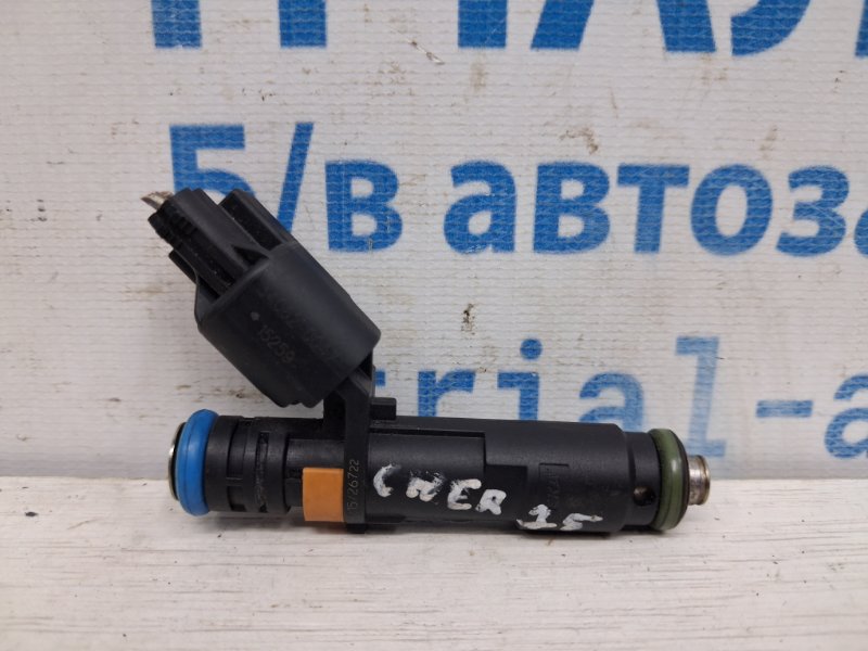 Запчасть форсунка топливная Jeep Cherokee 2013-2019 KL 2.4 бензин ED6 4593986AB Б/У Форсунка топливная Jeep Cherokee 2013-2019 KL 2.4 бензин ED6 4593986AB Б/У