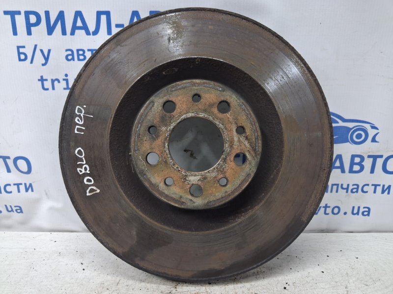 Диск тормозной передний Fiat Doblo 2010-2025 2 1.6 дизель multijet 51897455 Б/У