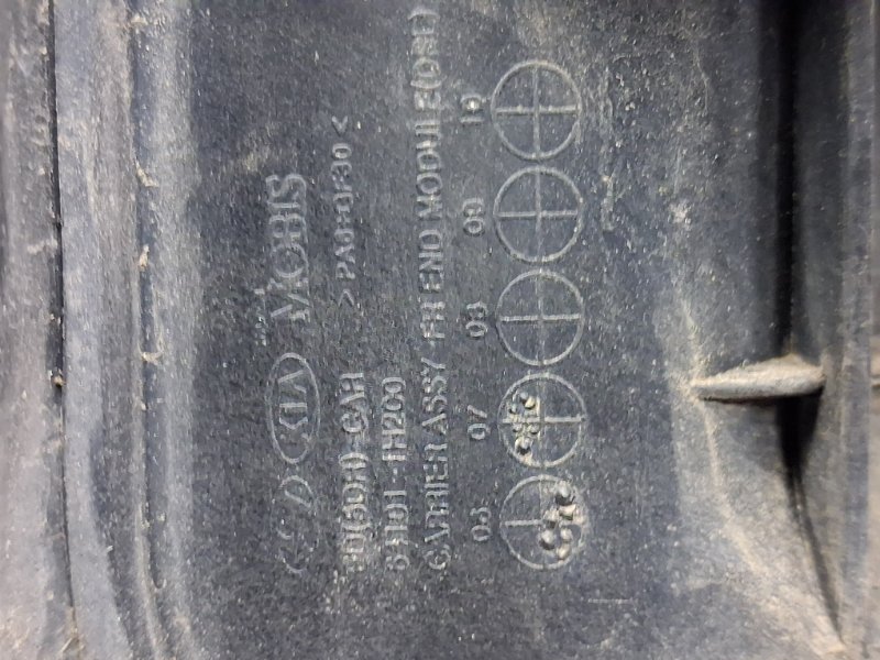 Панель передняя Ceed 2007-2012 ED 1.6 diesel D4FB Панель передняя Ceed 2007-2012 ED 1.6 diesel D4FB