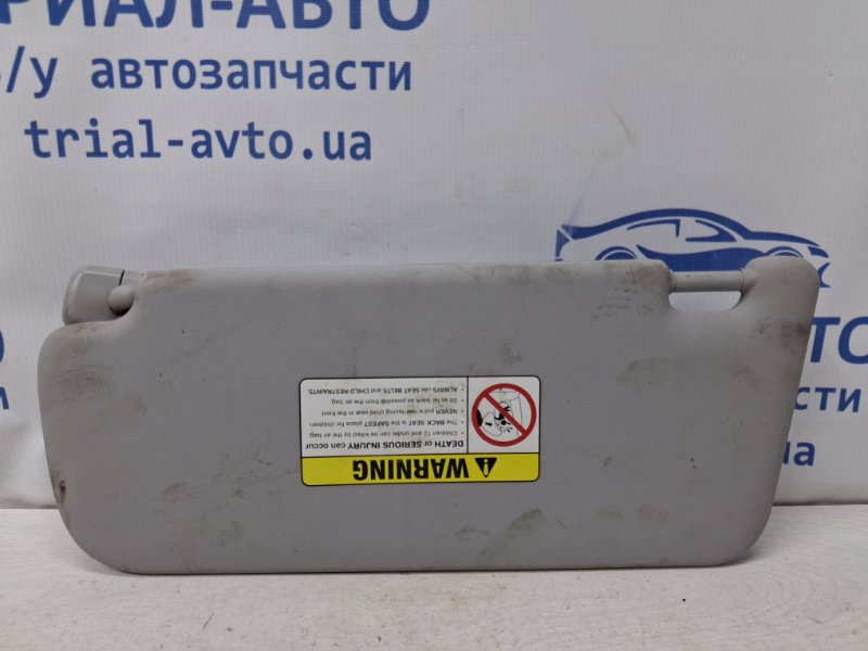 Козырек солнцезащитный правый Ceed 2007-2012 ED 1.6 diesel D4FB Козырек солнцезащитный правый Ceed 2007-2012 ED 1.6 diesel D4FB