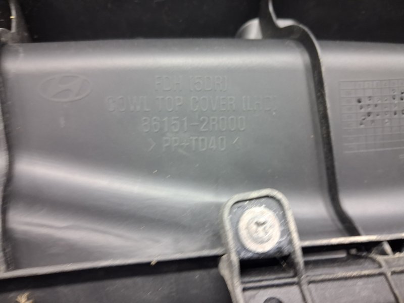 Дефлектор дворников I30 2007-2012 FD 1.6 diesel D4FB Дефлектор дворников I30 2007-2012 FD 1.6 diesel D4FB
