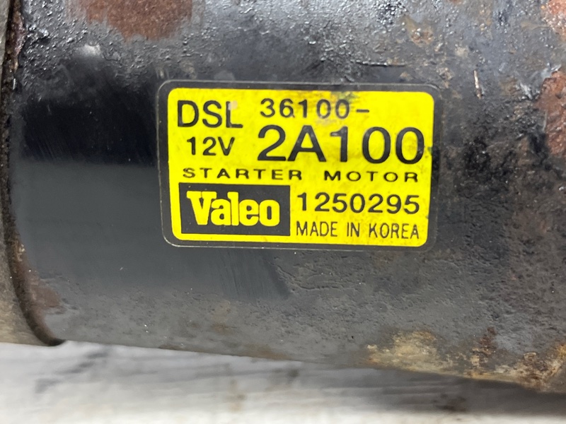 Стартер I30 2007-2012 FD 1.6 diesel D4FB Стартер I30 2007-2012 FD 1.6 diesel D4FB