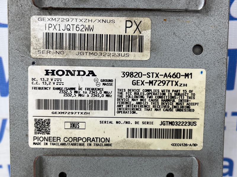 Блок управления MDX 2006-2013 YD2 3.7 бензин J37A1