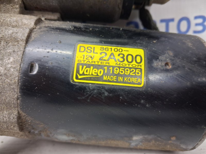 Стартер I30 2007-2012 FD 1.6 diesel D4FB Стартер I30 2007-2012 FD 1.6 diesel D4FB
