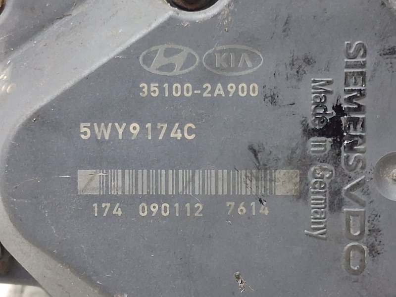 Заслонка дроссельная I30 2007-2012 FD 1.6 diesel D4FB Заслонка дроссельная I30 2007-2012 FD 1.6 diesel D4FB