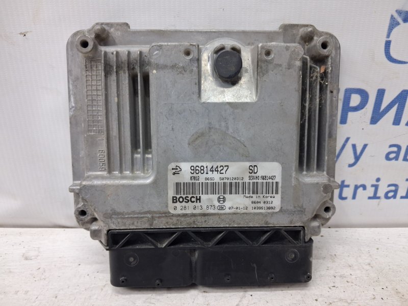 Блок управления двигателем Chevrolet Captiva 2006-2018 C100 2.0 Дизель Z20S 96814427 Б/У