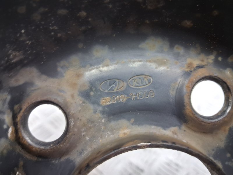 Диск штампованный I30 2007-2012 FD 1.6 diesel D4FB Диск штампованный I30 2007-2012 FD 1.6 diesel D4FB