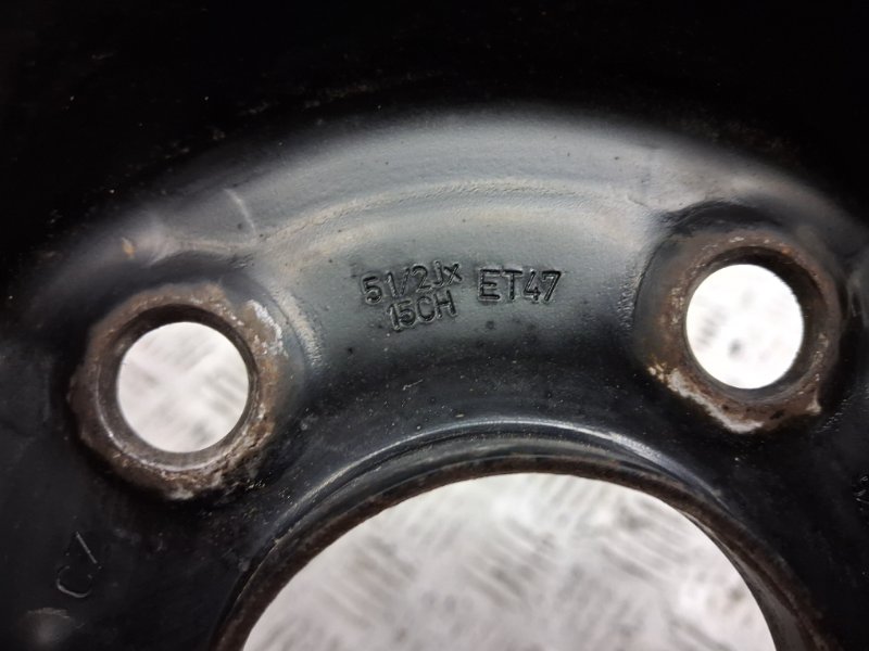 Диск штампованный I30 2007-2012 FD 1.6 diesel D4FB Диск штампованный I30 2007-2012 FD 1.6 diesel D4FB