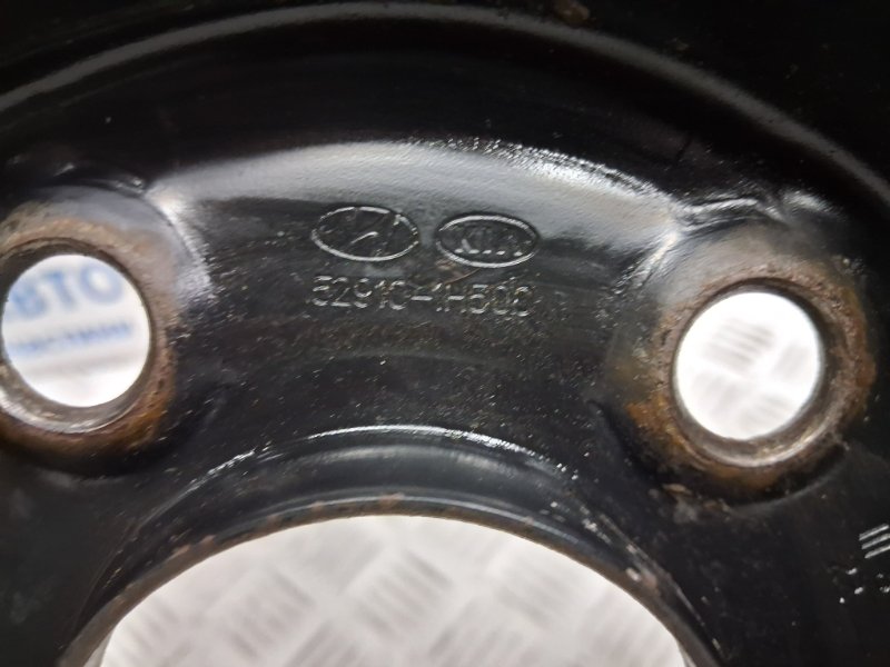 Диск штампованный I30 2007-2012 FD 1.6 diesel D4FB Диск штампованный I30 2007-2012 FD 1.6 diesel D4FB