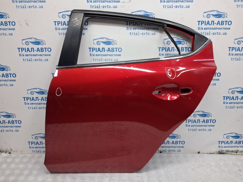Запчасть дверь задняя левая Mazda 3 2013-2019 BM 2.2 diesel BHY07302XF Б/У Дверь задняя левая Mazda 3 2013-2019 BM 2.2 diesel BHY07302XF Б/У