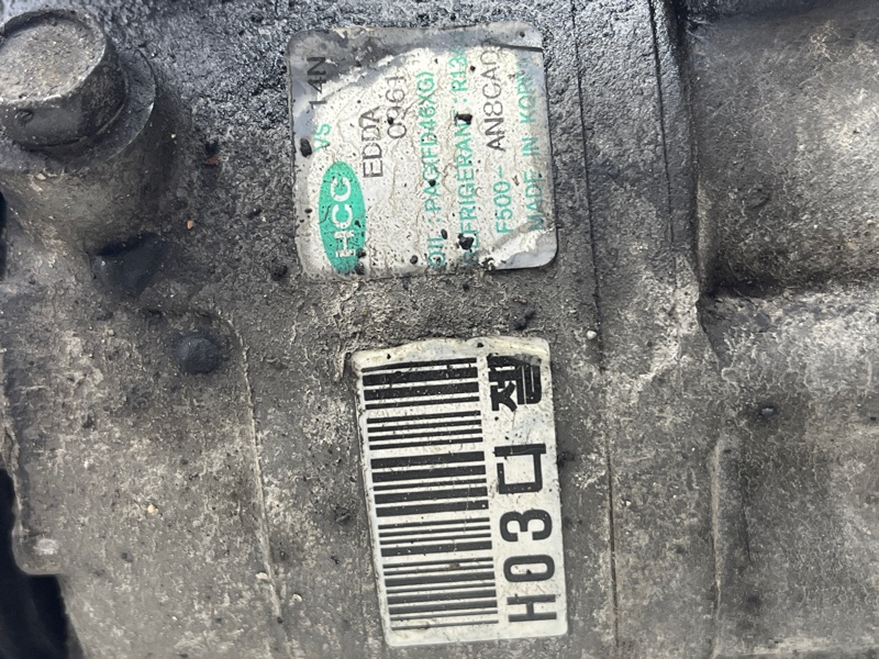 Компрессор кондиционера I30 2007-2012 FD 1.6 diesel D4FB Компрессор кондиционера I30 2007-2012 FD 1.6 diesel D4FB