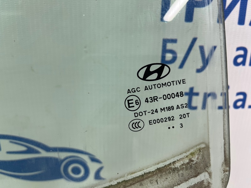Стекло двери заднее левое Hyundai IX35 LM 1.7 diesel D4FD Стекло двери заднее левое Hyundai IX35 LM 1.7 diesel D4FD