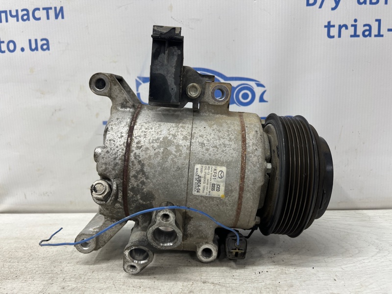 Компрессор кондиционера Mazda 3 2013-2019 BM 2.2 diesel f500jubca04 Б/У