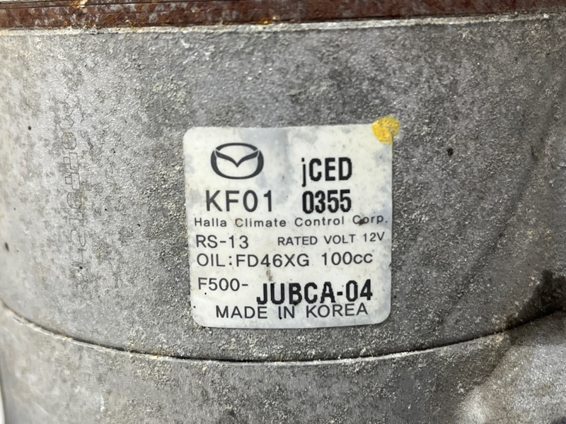 Компрессор кондиционера 3 2013-2019 BM 2.2 diesel