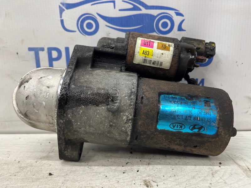 Запчасть стартер Hyundai IX35 2009-2015 LM 1.7 diesel D4FD 361002A835 Б/У Стартер Hyundai IX35 2009-2015 LM 1.7 diesel D4FD 361002A835 Б/У