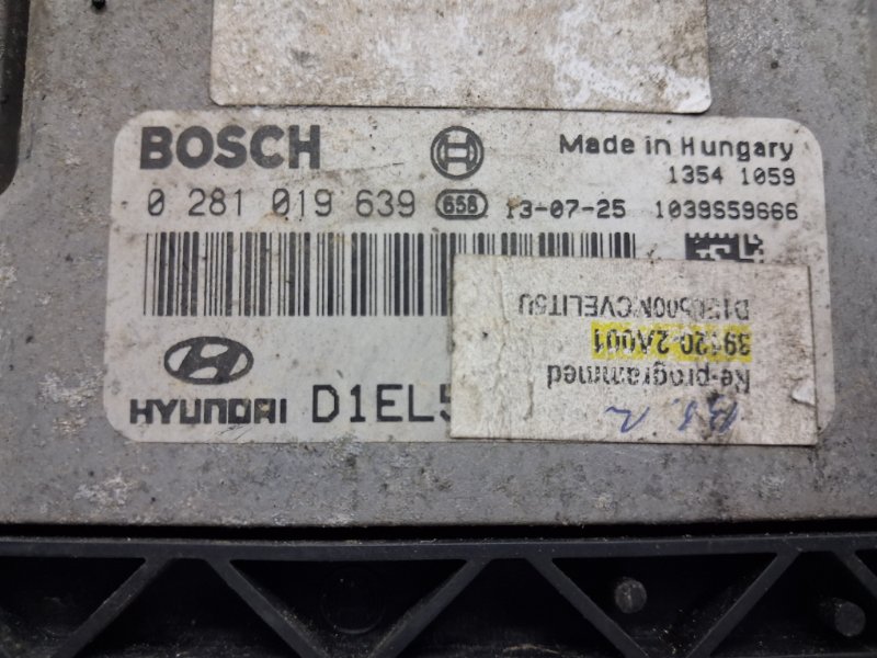 Блок управления двигателем IX35 2009-2015 LM 1.7 diesel D4FD Блок управления двигателем IX35 2009-2015 LM 1.7 diesel D4FD
