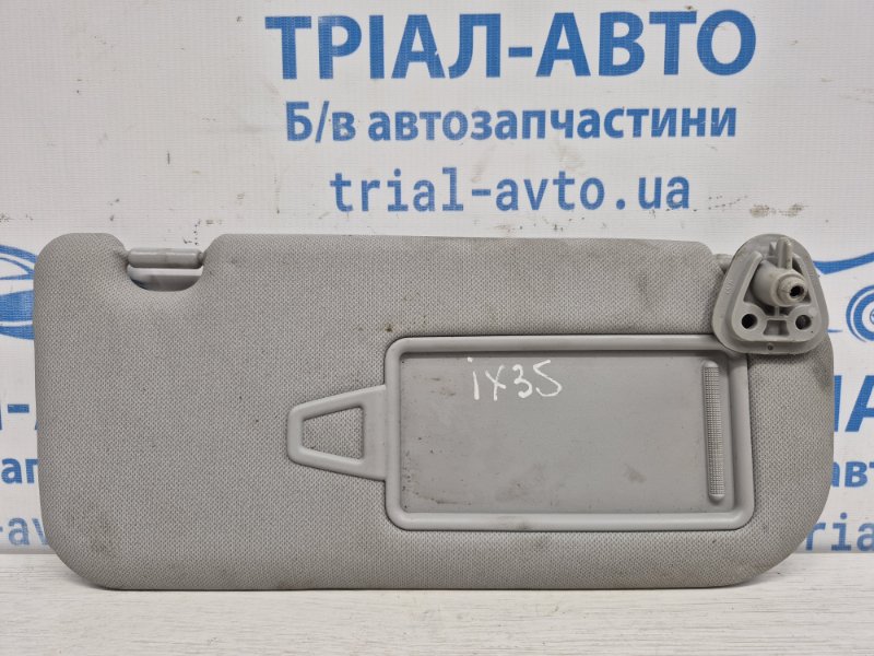 Запчасть козырек солнцезащитный правый Hyundai IX35 2009-2015 LM 1.7 diesel D4FD 852202S040OM Б/У Козырек солнцезащитный правый Hyundai IX35 2009-2015 LM 1.7 diesel D4FD 852202S040OM Б/У