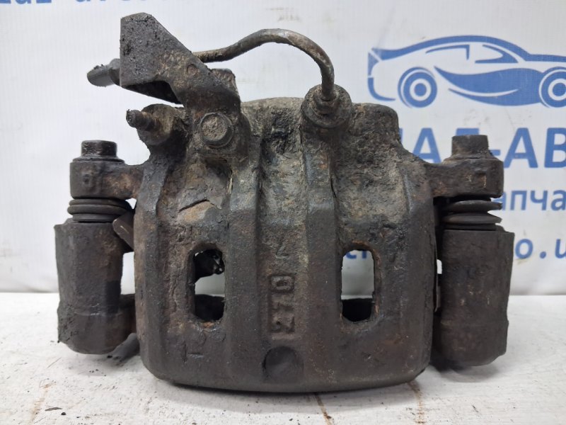 Запчасть суппорт передний левый Mitsubishi Pajero Sport 1996-2008 K9 2.5 Diesel 4D56 MB858406 Б/У Суппорт передний левый Mitsubishi Pajero Sport 1996-2008 K9 2.5 Diesel 4D56 MB858406 Б/У