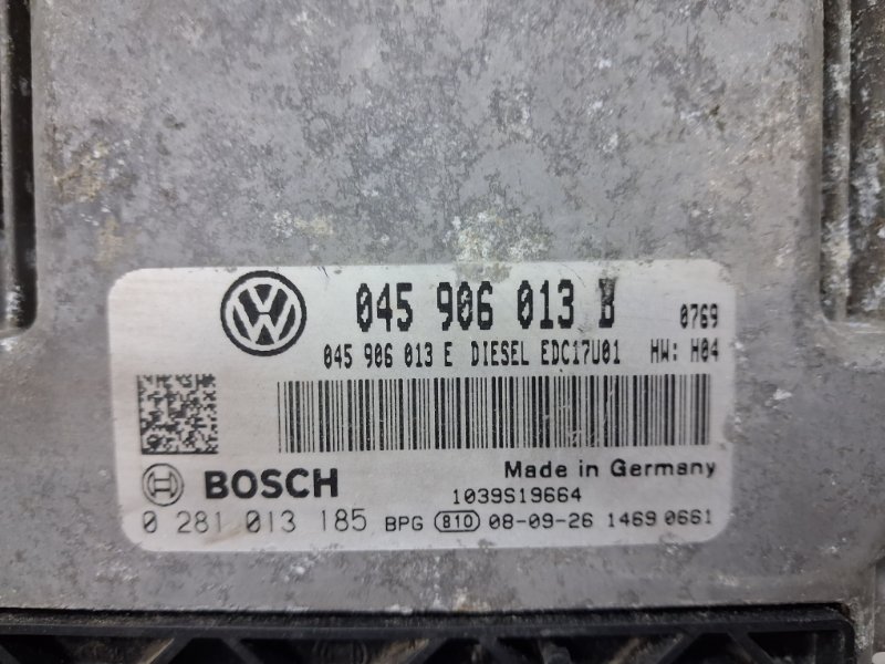 Блок управления двигателем Fabia 2007-2014 5J 1.4 diesel Блок управления двигателем Fabia 2007-2014 5J 1.4 diesel