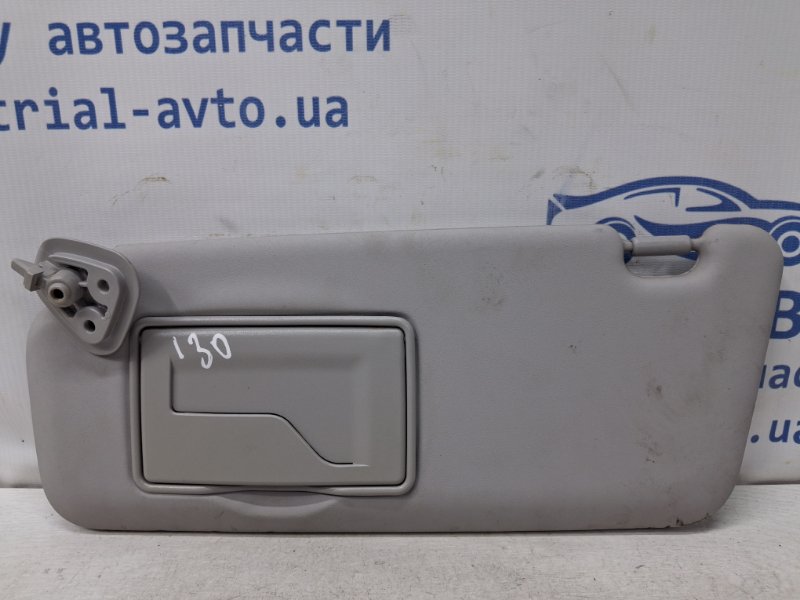 Запчасть козырек солнцезащитный левый Hyundai I30 2007-2012 FD 1.6 бензин G4FC 852012L060TX Б/У Козырек солнцезащитный левый Hyundai I30 2007-2012 FD 1.6 бензин G4FC 852012L060TX Б/У