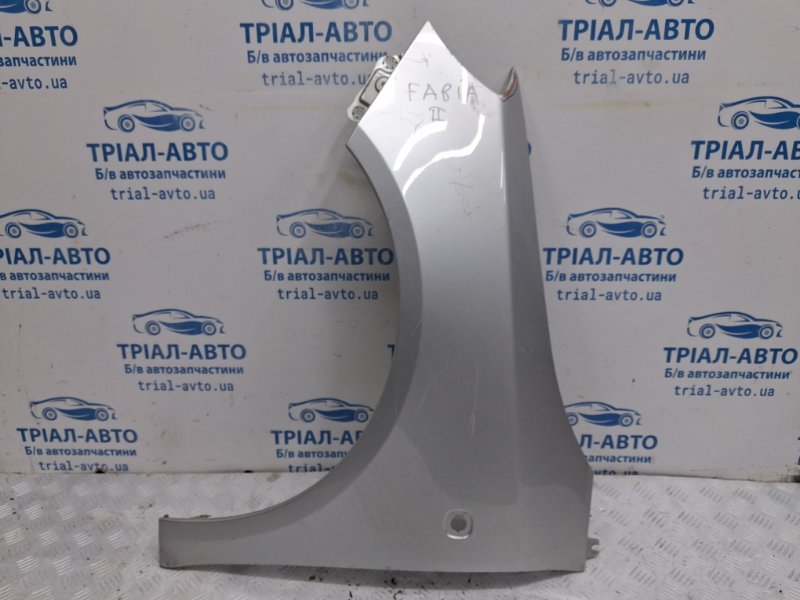 Запчасть крыло переднее левое Skoda Fabia 2007-2014 5J 1.4 diesel 5J0821021A Б/У Крыло переднее левое Skoda Fabia 2007-2014 5J 1.4 diesel 5J0821021A Б/У