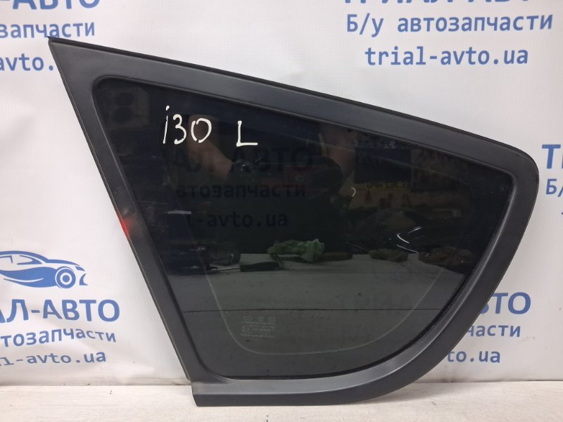 Запчасть стекло в кузов заднее левое Hyundai I30 2007-2012 FD 1.6 бензин G4FC 878102L110 Б/У Стекло в кузов заднее левое Hyundai I30 2007-2012 FD 1.6 бензин G4FC 878102L110 Б/У