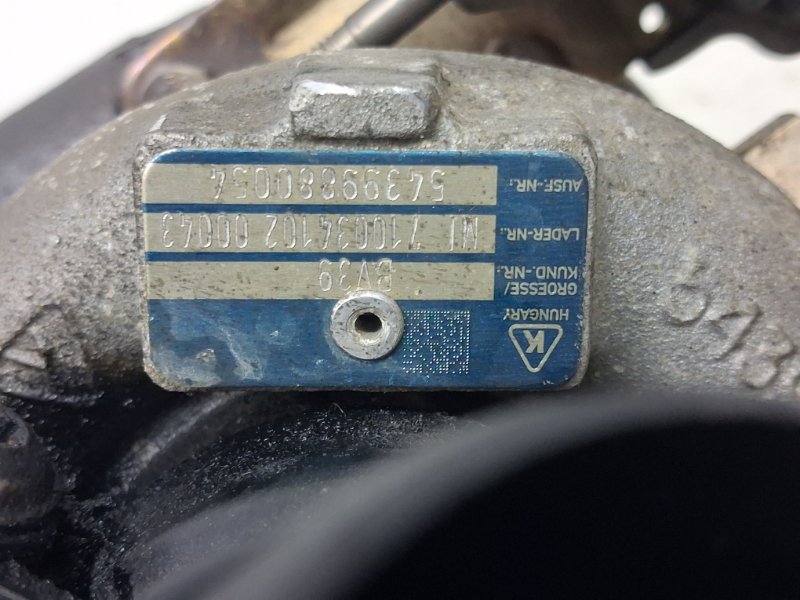 Турбина Fabia 2007-2014 5J 1.4 diesel Турбина Fabia 2007-2014 5J 1.4 diesel