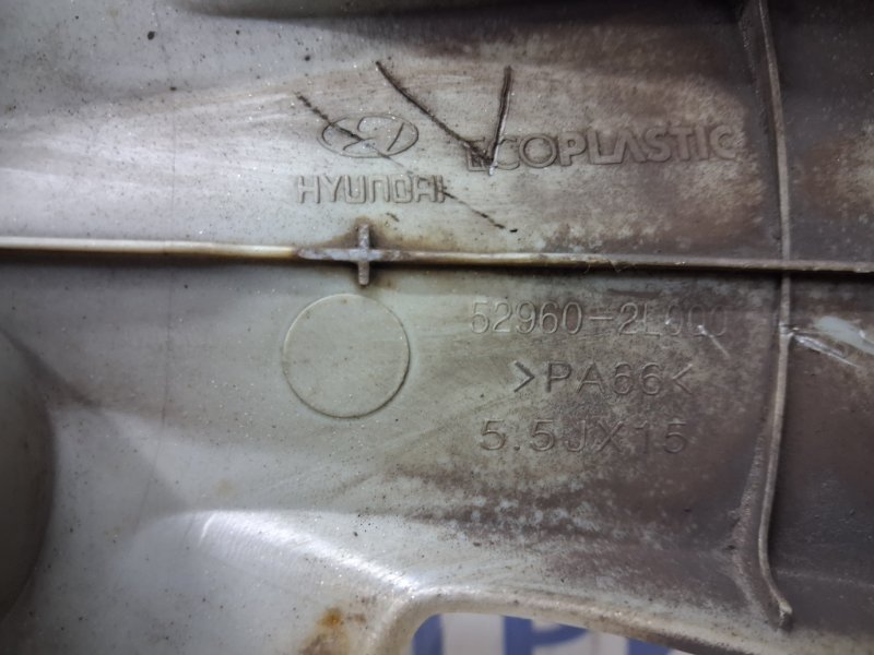 Колпак на диск I30 2007-2012 FD 1.6 diesel D4FB Колпак на диск I30 2007-2012 FD 1.6 diesel D4FB