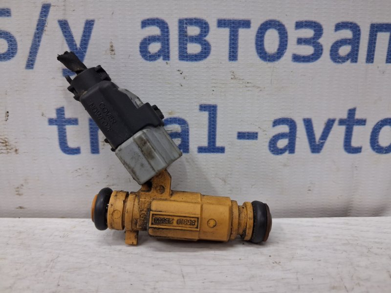 Запчасть форсунка топливная Hyundai I30 2007-2012 FD 1.6 бензин G4FC 353102B000 Б/У Форсунка топливная Hyundai I30 2007-2012 FD 1.6 бензин G4FC 353102B000 Б/У