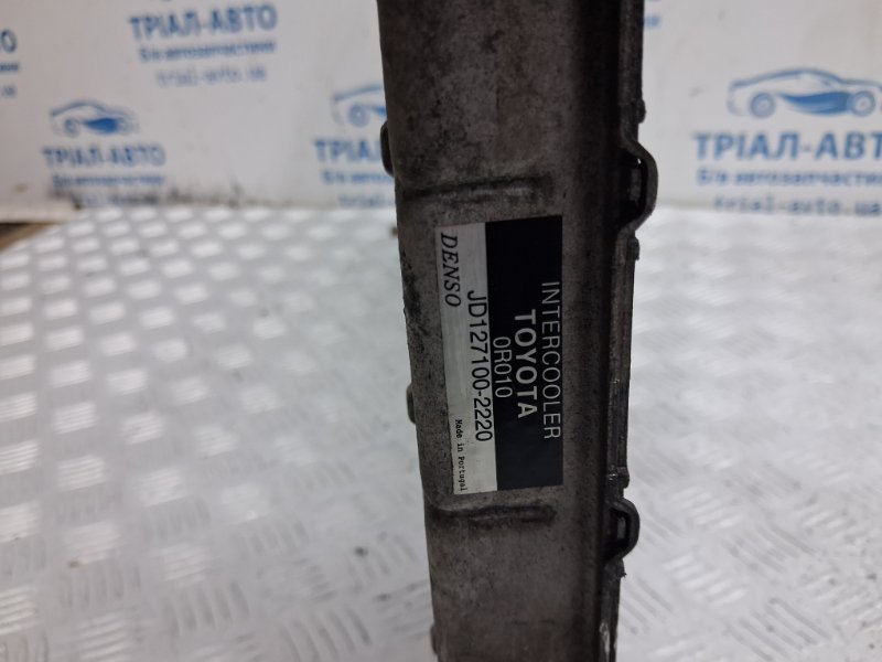 Радиатор интеркуллера Avensis 2002-2010 T25 2.0 diesel 1ADFTV Радиатор интеркуллера Avensis 2002-2010 T25 2.0 diesel 1ADFTV
