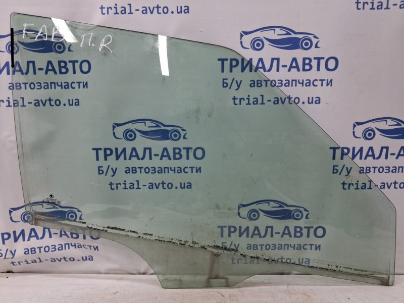 Запчасть стекло двери переднее правое Skoda Fabia 2007-2014 5J 1.4 diesel 5J0845022E Б/У Стекло двери переднее правое Skoda Fabia 2007-2014 5J 1.4 diesel 5J0845022E Б/У