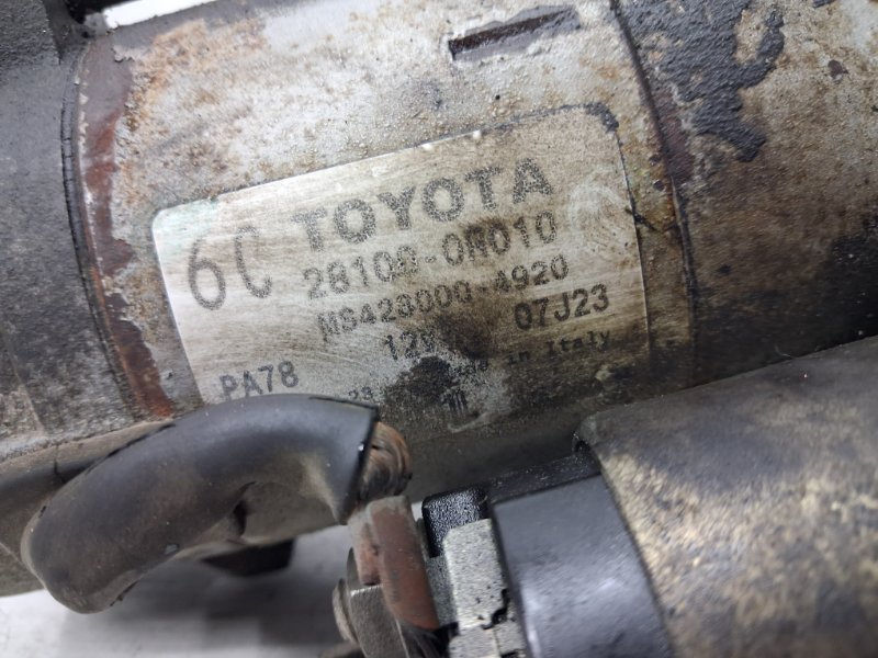 Стартер Avensis 2002-2010 T25 2.0 diesel 1ADFTV Стартер Avensis 2002-2010 T25 2.0 diesel 1ADFTV