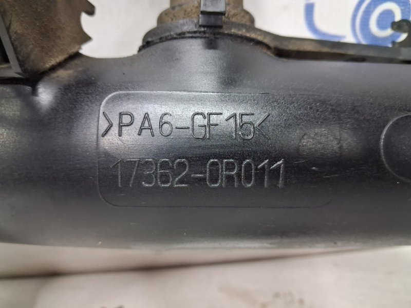 Патрубок интеркулера Avensis 2002-2010 T25 2.0 diesel 1ADFTV Патрубок интеркулера Avensis 2002-2010 T25 2.0 diesel 1ADFTV