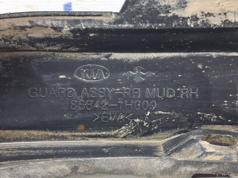 Брызговик задний правый Ceed 2006-2012 ED 1.6 diesel D4FB Брызговик задний правый Ceed 2006-2012 ED 1.6 diesel D4FB