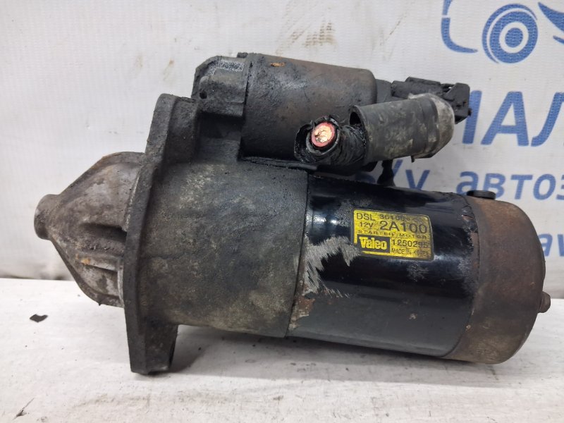 Запчасть стартер Kia Ceed 2006-2012 ED 1.6 diesel D4FB 361002A100 Б/У Стартер Kia Ceed 2006-2012 ED 1.6 diesel D4FB 361002A100 Б/У