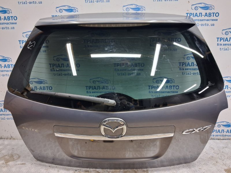 Запчасть крышка багажника Mazda CX 7 2006-2012 ER 2.2 дизель MZR-CD EGY56202XD Б/У Крышка багажника Mazda CX 7 2006-2012 ER 2.2 дизель MZR-CD EGY56202XD Б/У