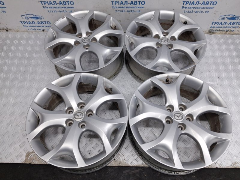 Запчасть диски титан комплект r19 Mazda CX 7 2006-2012 ER 2.2 дизель MZR-CD 9965037590 Б/У Диски титан комплект R19 Mazda CX 7 2006-2012 ER 2.2 дизель MZR-CD 9965037590 Б/У
