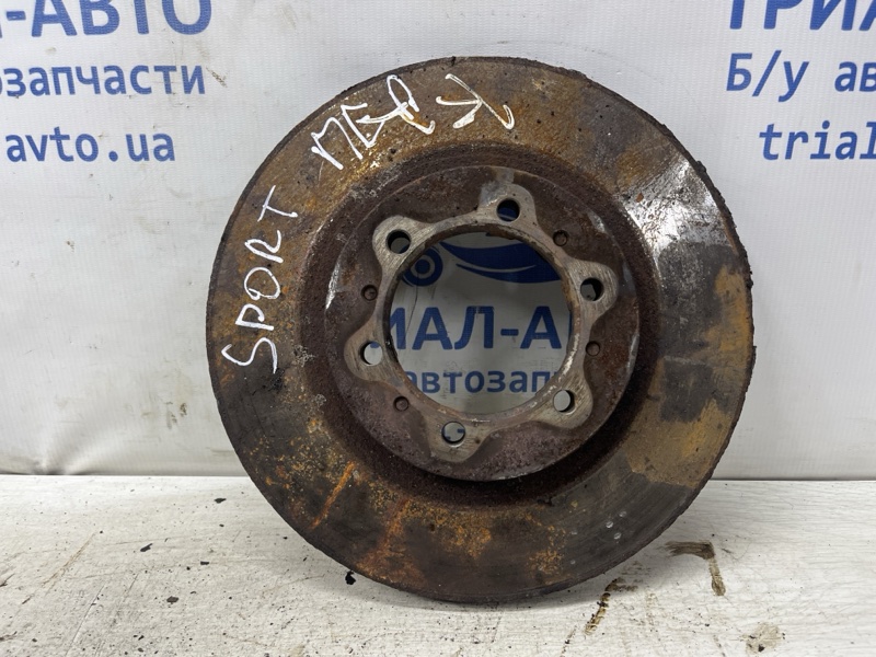 Запчасть диск тормозной передний Mitsubishi Pajero Sport 1996-2008 K9 2.5 Diesel 4D56 MB618716 Б/У Диск тормозной передний Mitsubishi Pajero Sport 1996-2008 K9 2.5 Diesel 4D56 MB618716 Б/У