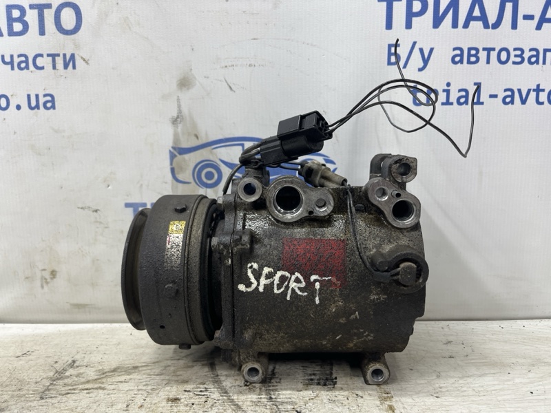 Запчасть компрессор кондиционера Mitsubishi Pajero Sport 1996-2008 K9 2.5 Diesel 4D56 MR315442 Б/У Компрессор кондиционера Mitsubishi Pajero Sport 1996-2008 K9 2.5 Diesel 4D56 MR315442 Б/У