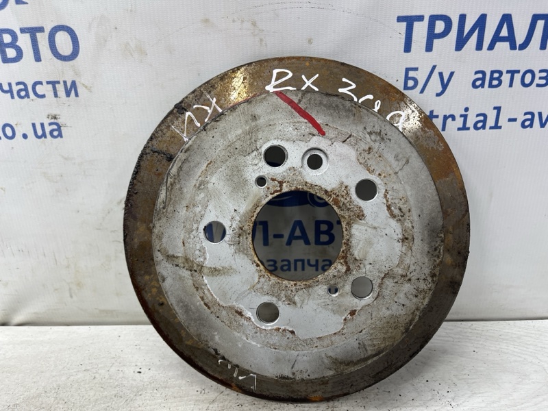 Запчасть диск тормозной задний Lexus RX 350 2003-2009 XU30 3.5 Бензин 2GRFE 4243148041 Б/У Диск тормозной задний Lexus RX 350 2003-2009 XU30 3.5 Бензин 2GRFE 4243148041 Б/У