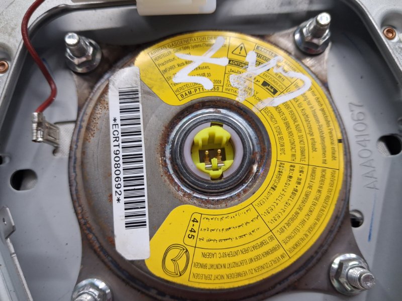 Подушка безопасности в руль CX 7 2006-2012 ER 2.2 дизель MZR-CD Подушка безопасности в руль CX 7 2006-2012 ER 2.2 дизель MZR-CD